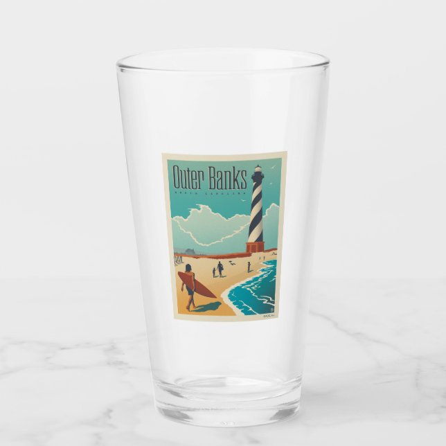 Außenbanken | North Carolina Glas (Vorderseite)