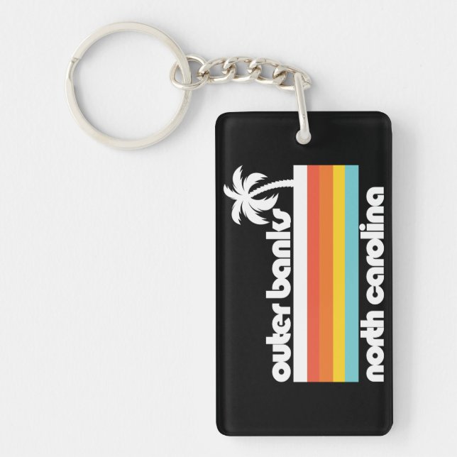 Außenbanken North Carolina Schlüsselanhänger (Vorderseite)