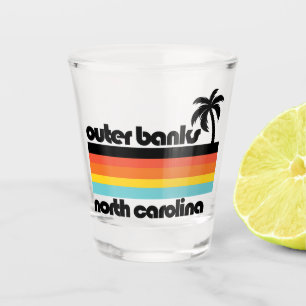 Außenbanken North Carolina Schnapsglas