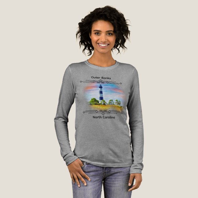 Außenbanken North Carolina T - Shirt (Volle Vorderseite)