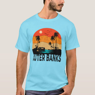 Außenbanken North Carolina Vintag T-Shirt