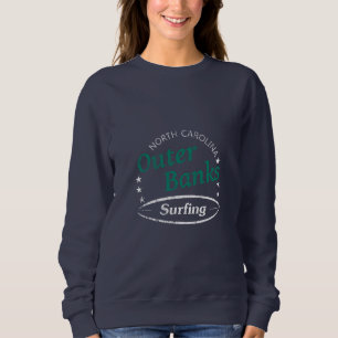 Außenbanken surfen sweatshirt