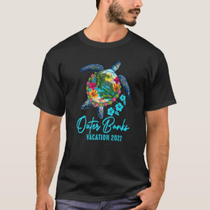 Außenbanks Meeresschildkröte Carolina Familienurla T-Shirt