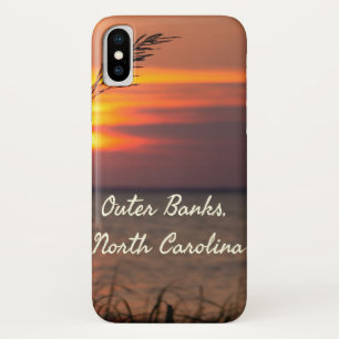 Außenbanks North Carolina Beach Sunset Orange Sky Case-Mate iPhone Hülle