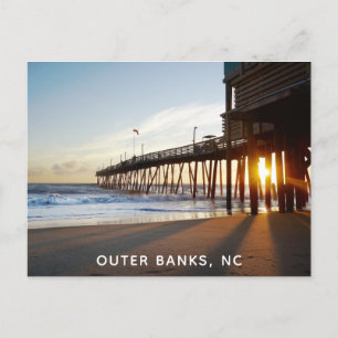 Außenbanks North Carolina OBX Avalon Angelpunkt Postkarte