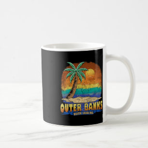 Außenbanks North Carolina Vintages beängstigendes Kaffeetasse