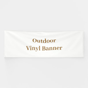 Außenbanner Vinyl 1,2 m x 3,6 m Banner