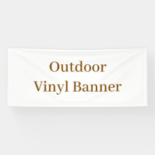 Außenbanner Vinyl 76 cm x 183 cm Banner