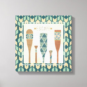 Außenbereich Geo VI  Flucht Leinwanddruck