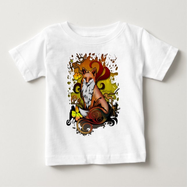 Außenfuchs Baby T-shirt (Vorderseite)