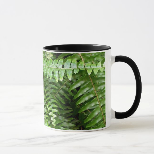 Außengrenzen I Grüne Natur Tasse (Rechts)