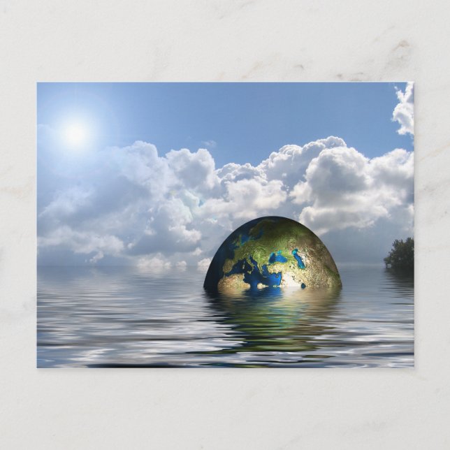 Außenhandel-62743 FANTASY DIGITAL REALISM SCIENC Postkarte (Vorderseite)