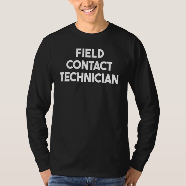 Außenkontakttechniker T-Shirt (Vorderseite)