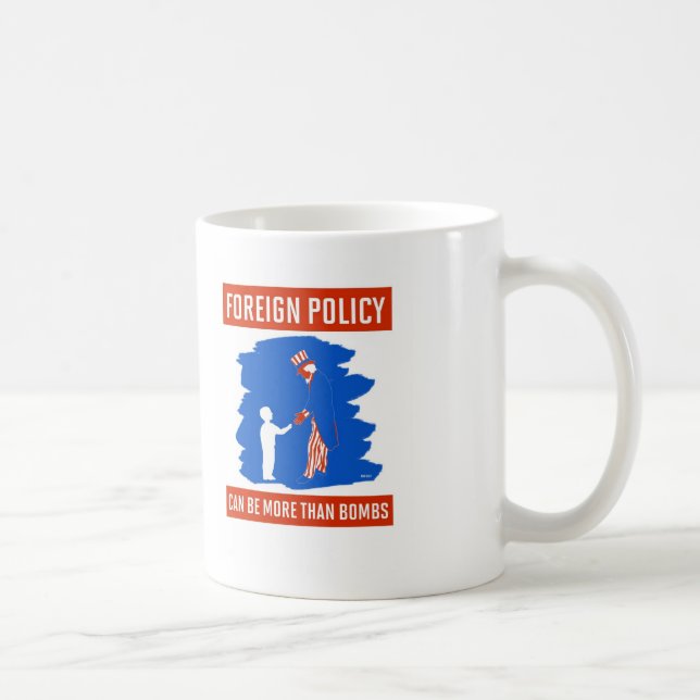 Außenpolitik-Tasse Tasse (Rechts)