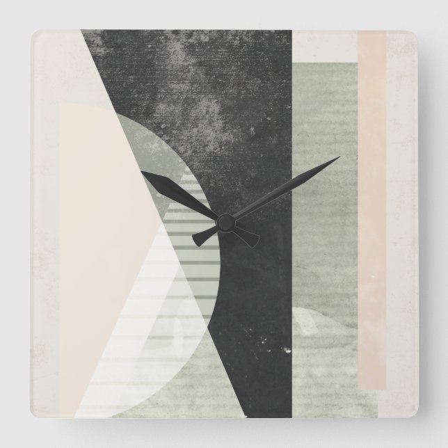 Außenseite in VI Quadratische Wanduhr (Vorderseite)