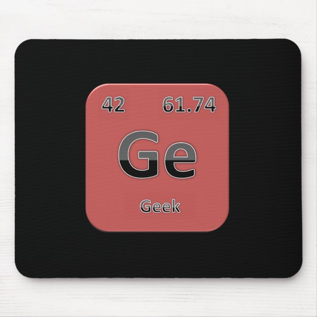 Aussenseiter-Rot Mouspad Mousepad (Vorne)