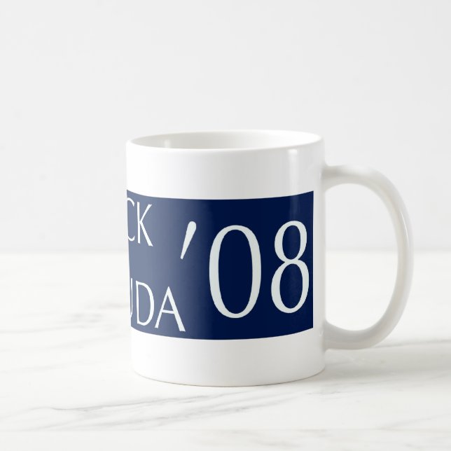 Außenseiter-/Sarahcuda '08 Kaffee-Tasse Kaffeetasse (Rechts)