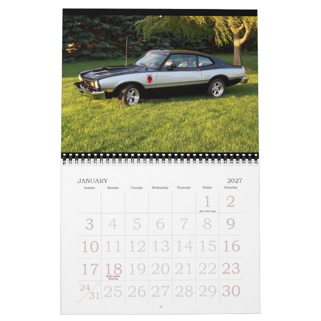 Außenseiter und Kometen 2012 Kalender (Jan 2027)