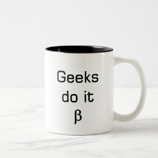 Aussenseiterabnutzung Zweifarbige Tasse