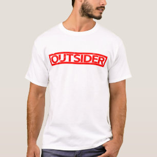 Außenstehende Briefmarke T-Shirt