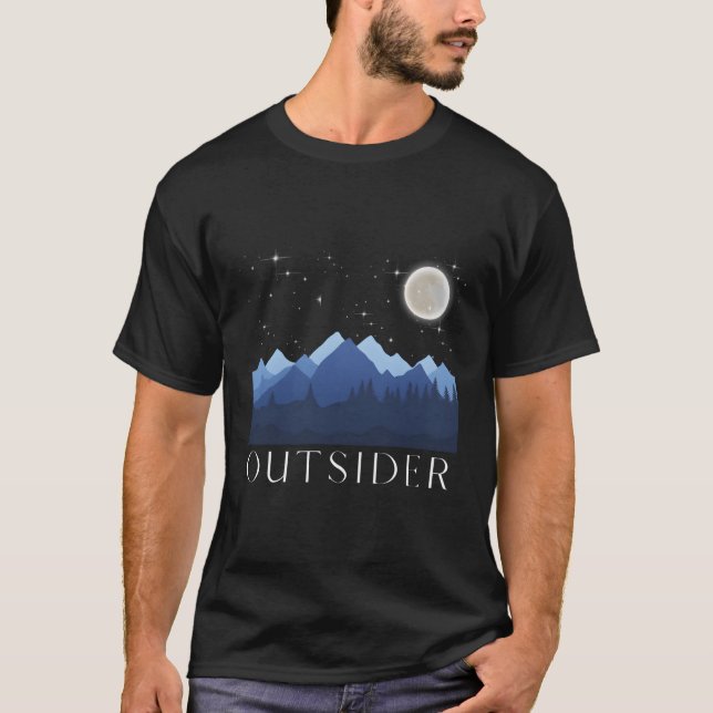 Außenstehende T-Shirt (Vorderseite)