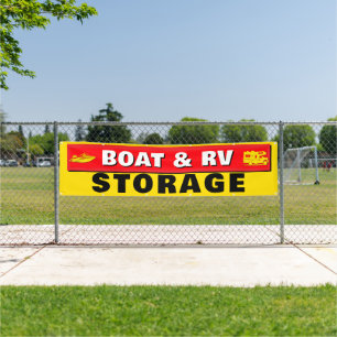 Außenstellplatz für Boot und Wohnmobil verfügbar Banner