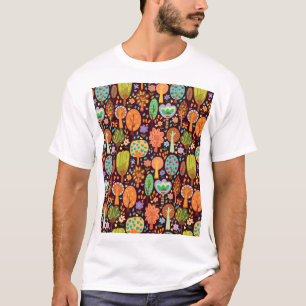 Außenwandtapete Nahtlose Textur T-Shirt