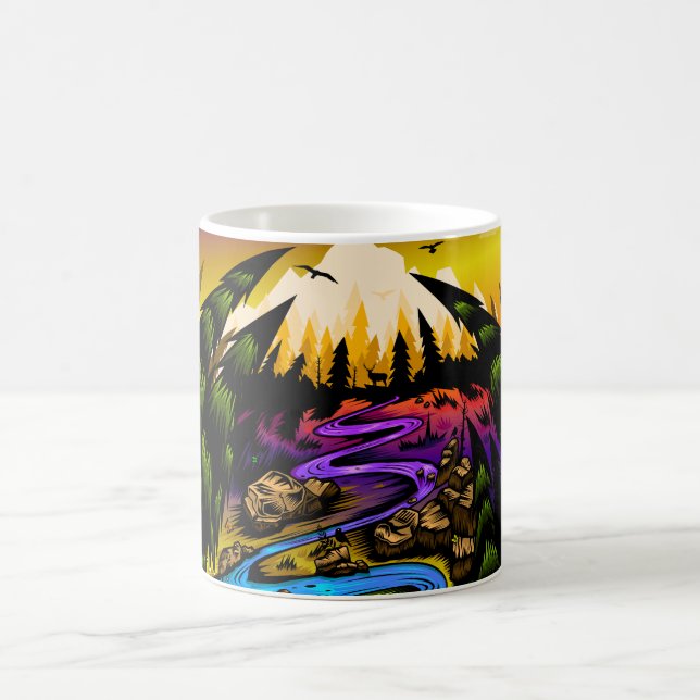 Außenwelt Kaffeetasse (Mittel)