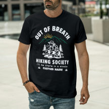 Außer Atem Wanderverein Lustiger Berg Retro
