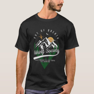 Außer Atem Wanderverein Lustiger Wanderausflug T-Shirt