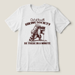 Außer Atem Wanderverein Tri-Blend Shirt
