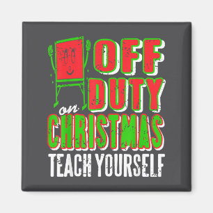 Außer Dienst An Weihnachten Lehr Dich Selbst Lehre Magnet