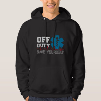 Außer Dienst Rette dich selbst - EMT Sanitäter - M Hoodie