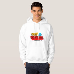 Außer Kontrolle – Fette Typografie-Statement-Desig Hoodie