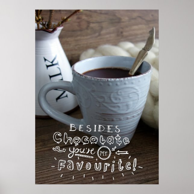 Außer Schokolade Poster (Vorne)