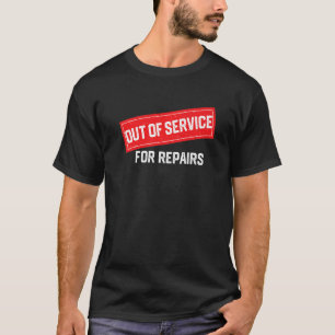 Außerdienstliche Reparatur Knee-Ersatz T-Shirt