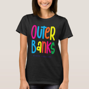 Äußere Banks Obx North Carolina Nc Vintage Retro B T-Shirt