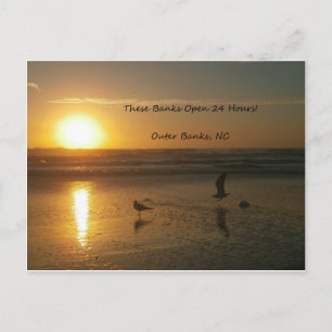 Äußerer Bank-Sonnenaufgang:  Diese Banken öffnen Postkarte