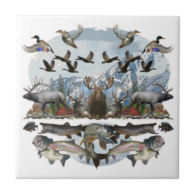 Äußeres Leben Fliese (Vorderseite)