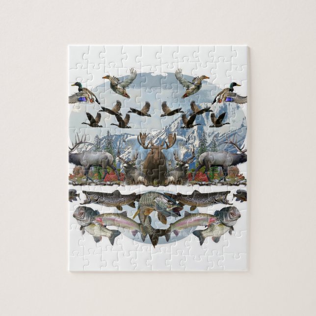 Äußeres Leben Puzzle (Vertikal)