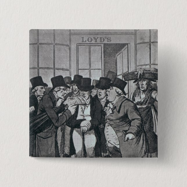 Äußeres Lloyds von London Button (Vorderseite)