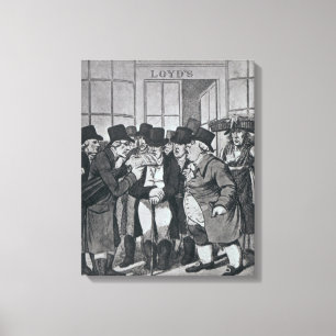 Äußeres Lloyds von London Leinwanddruck