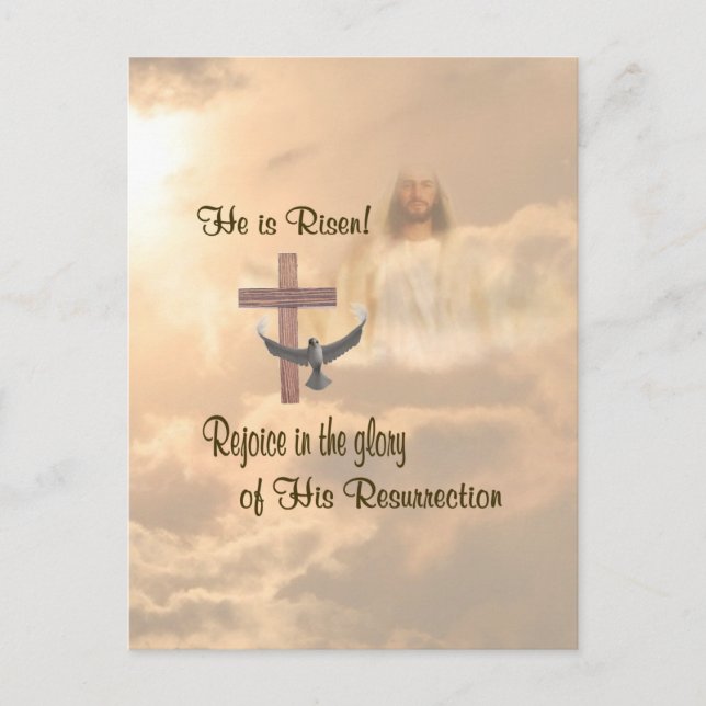 Außergewöhnlich ist er die Risen Postkarte (Vorderseite)