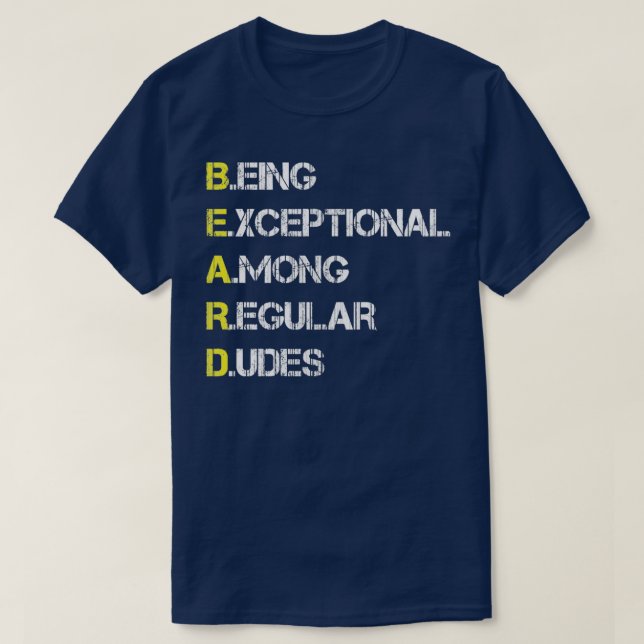 Außergewöhnlich unter normalen Typen T-Shirt (Design vorne)