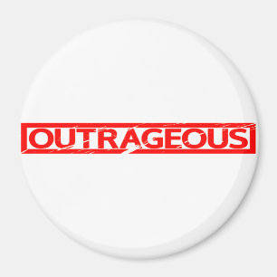 Außergewöhnliche Briefmarke Magnet