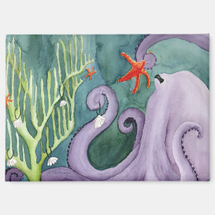 Außergewöhnliche Ferientiere: Octopus Magnet 3.5"x