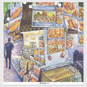 Außergewöhnliche künstlerische Arbeit Aufkleber