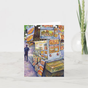 Außergewöhnliche künstlerische Arbeit Dankeskarte