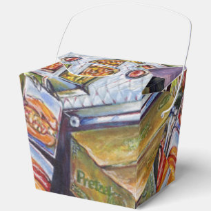 Außergewöhnliche künstlerische Arbeit Geschenkschachtel