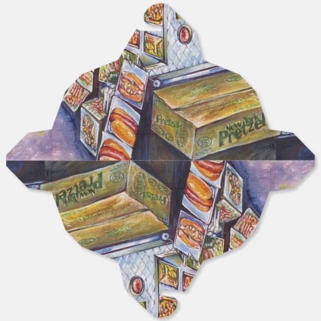 Außergewöhnliche künstlerische Arbeit Geschenkschachtel (Ungefaltet)